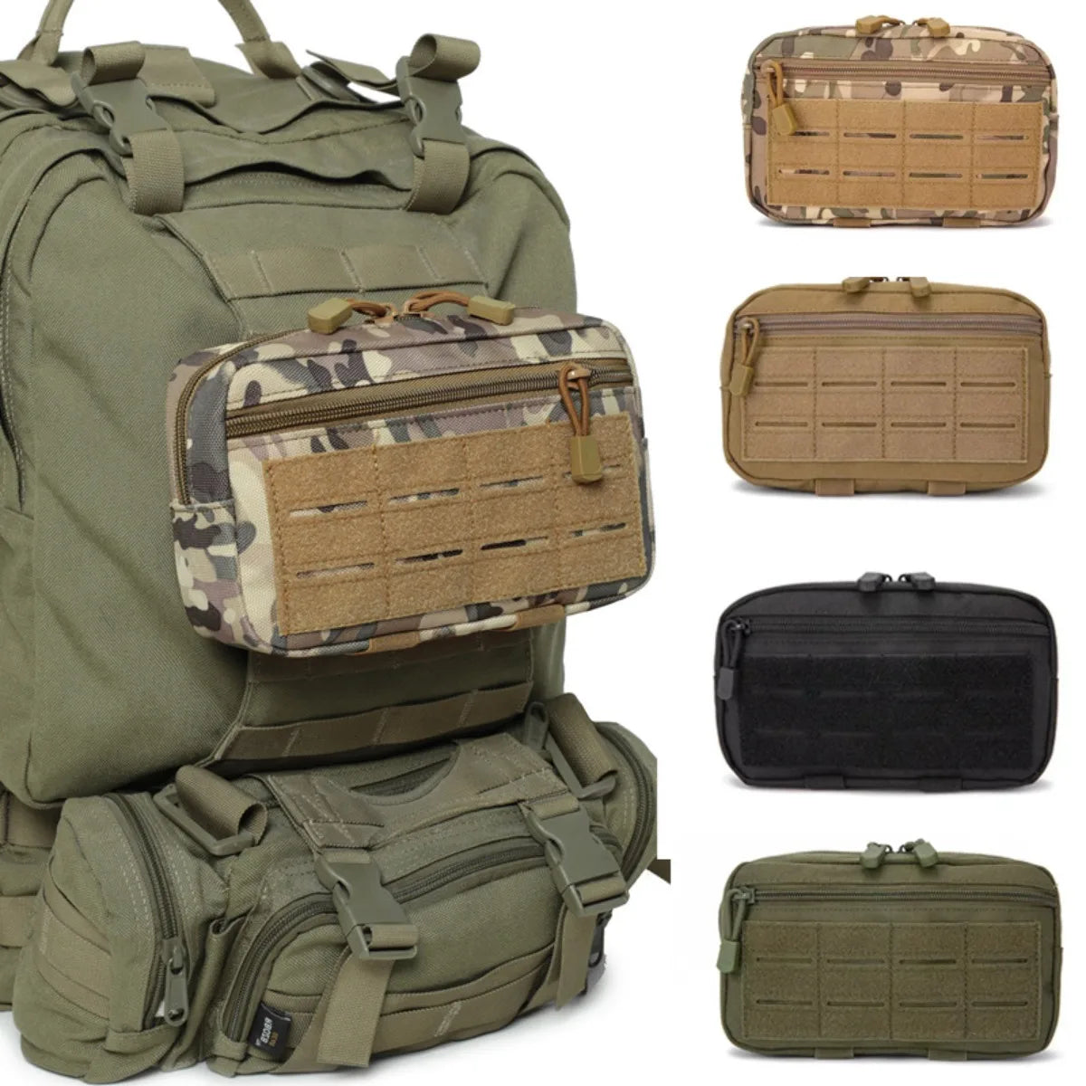 Tactical Pouch Waist Pack, Medical, Phone Case,