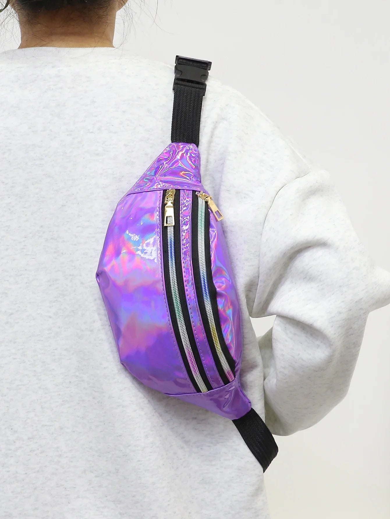 Laser Fanny Pack Belt Bag for Women